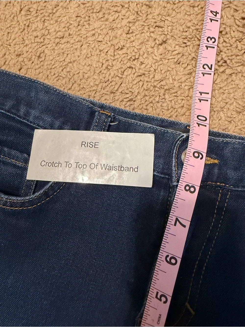 J. Lindeberg | Men's Jay Jeans Mid-Rise Slim Fit Dark Wash Blue Pants Size 30x32